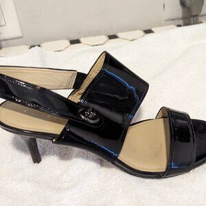 Coach Marla- Black Patent Heels